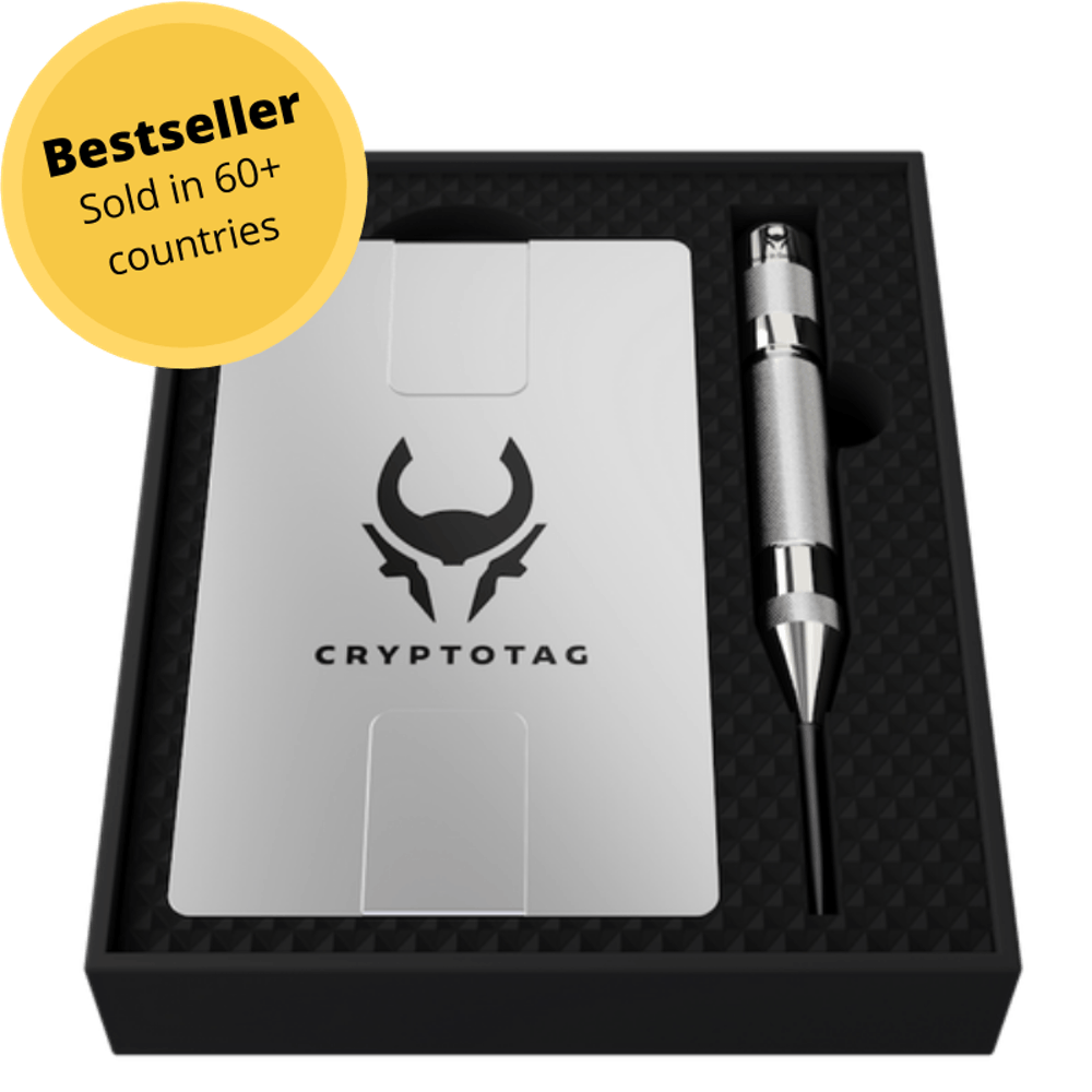 Cryptotag Zeus Recovery Seed Backup Device