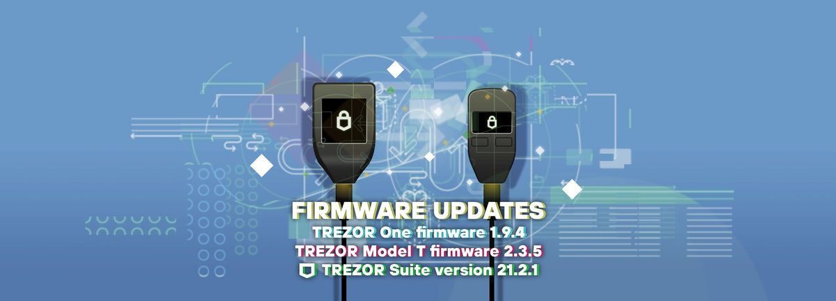 Trezor gets new firmware and new Trezor Suite