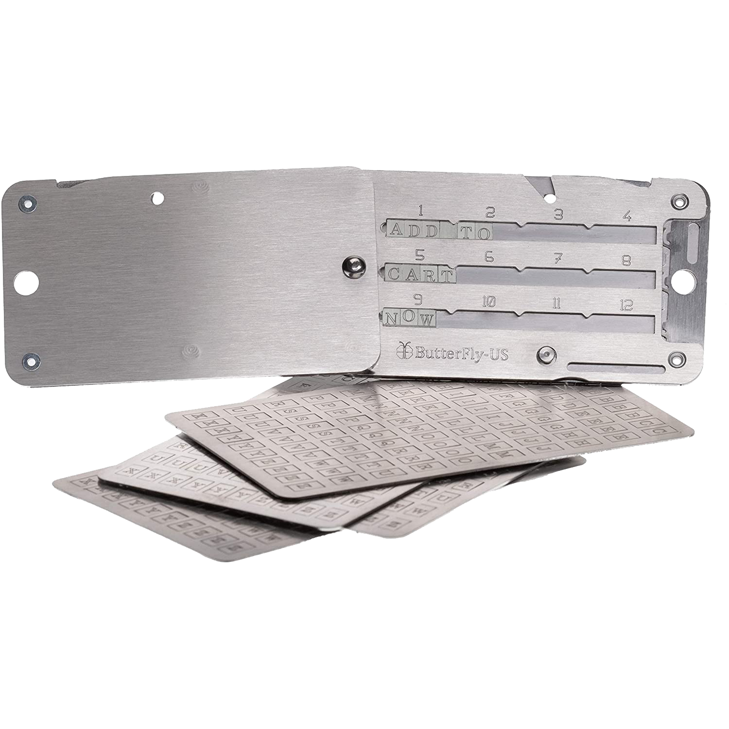 Stainless Steel Recovery Seed Backup Cassette Xtra Large