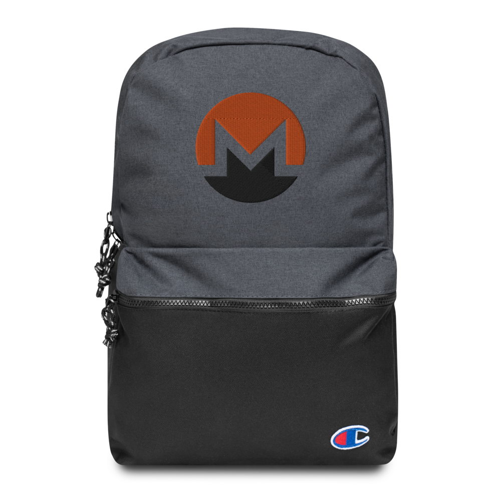 Embroidered Champion Monero Backpack